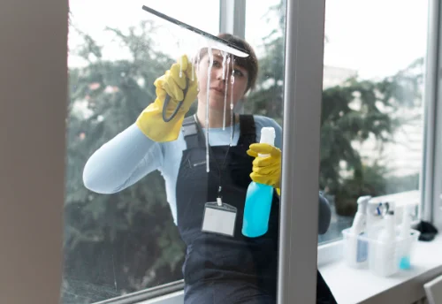 Nettoyage de vitres intérieures et extérieures à Douelle